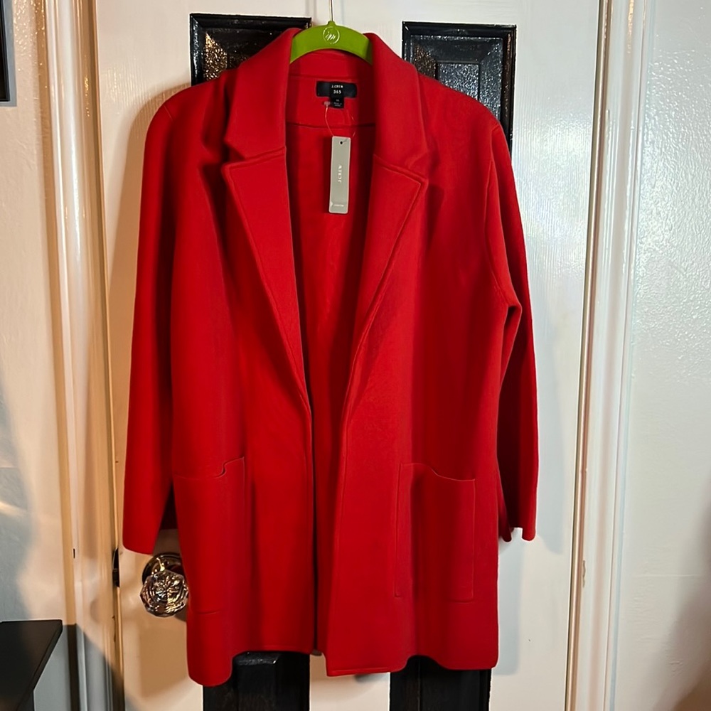 J. Crew woven Jacket M